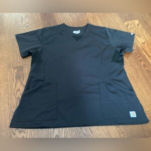 Carhartt Force Black Scrub Workwear Top